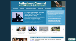 Desktop Screenshot of fatherhoodchannel.com